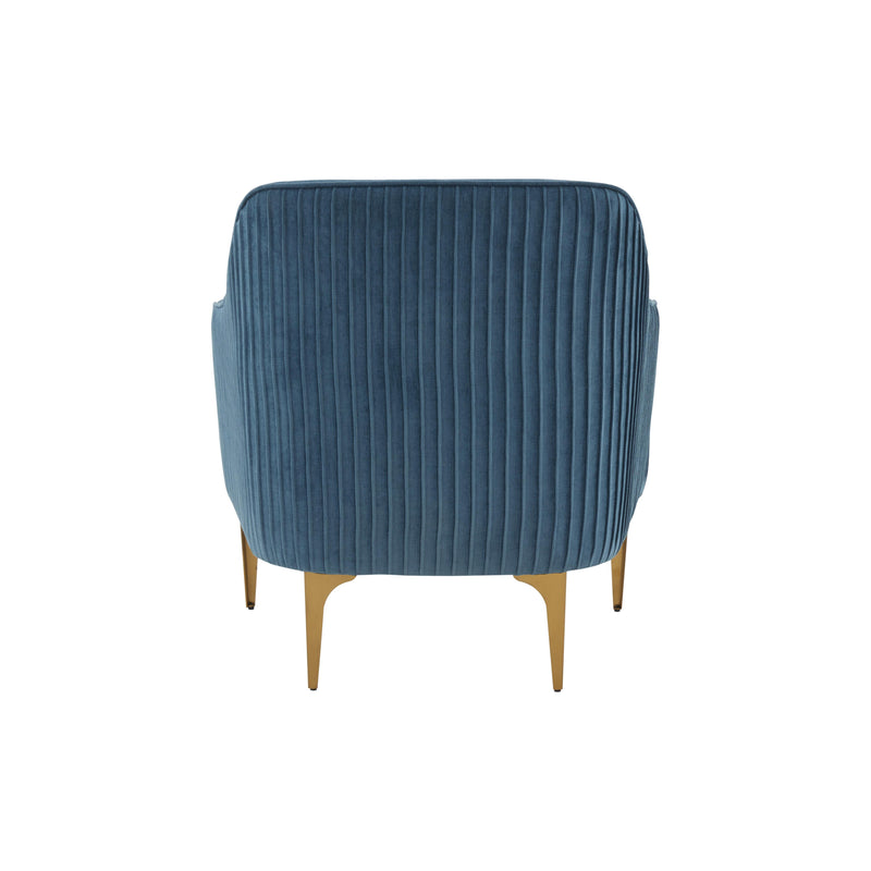 Serena Performance Velvet Accent Chair - Image 11