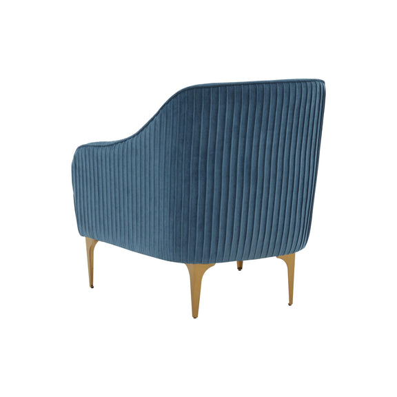 Serena Performance Velvet Accent Chair - Image 12