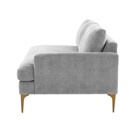 Serena 68" Performance Velvet Modular Loveseat - Image 24