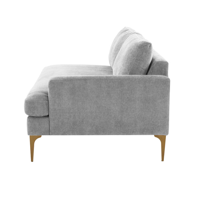 Serena 68" Performance Velvet Modular Loveseat - Image 24