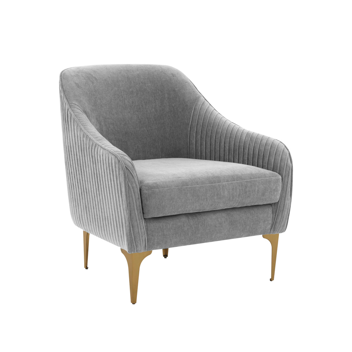 Serena Performance Velvet Accent Chair - Image 13