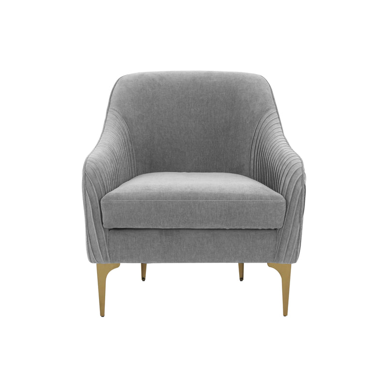 Serena Performance Velvet Accent Chair - Image 14