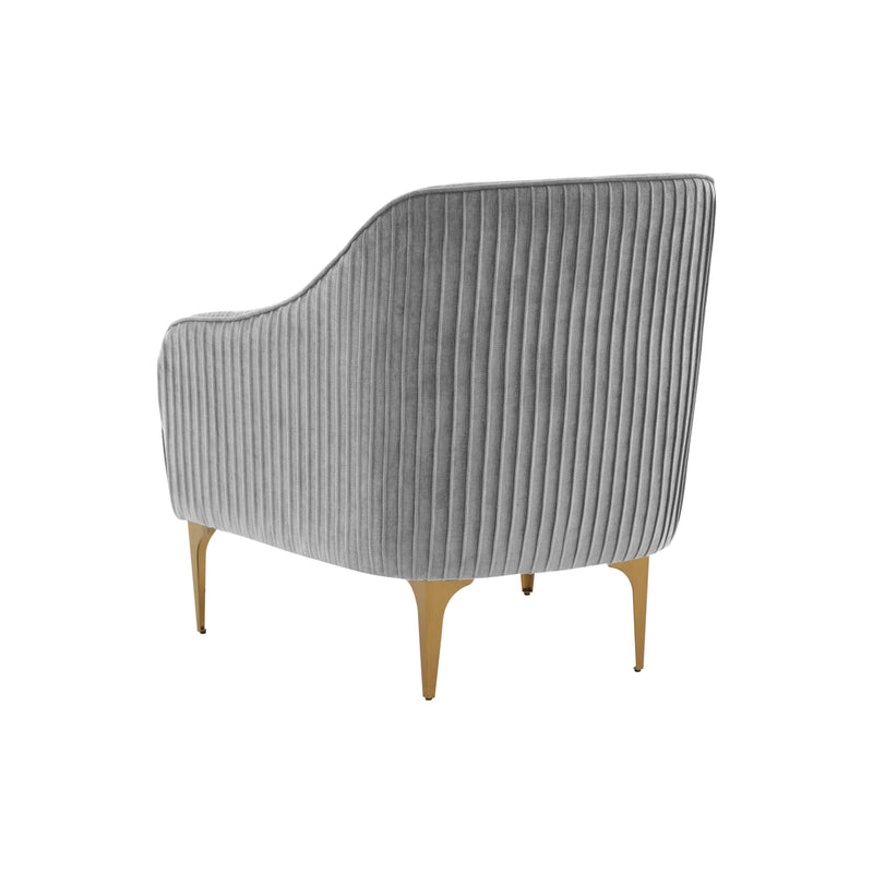 Serena Performance Velvet Accent Chair - Image 17