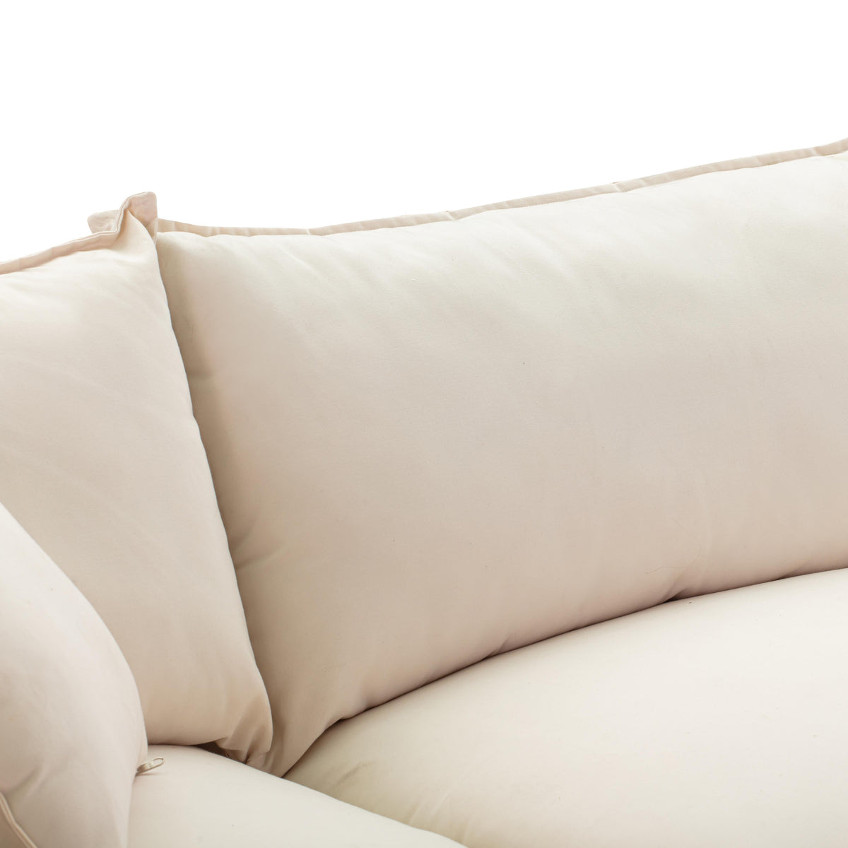 Cali 80" Natural Wicker Outdoor Modular Loveseat - Image 5