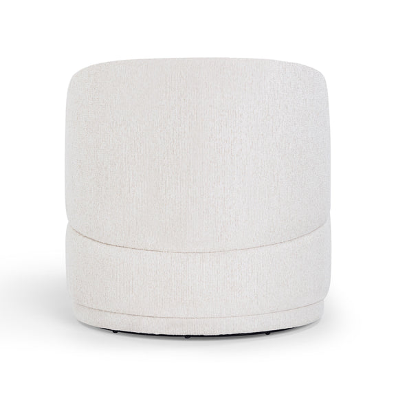 Massa Textured Performance Fabric Swivel Accent Chair - Image 4