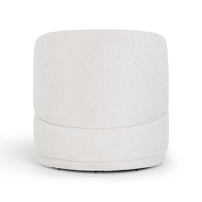 Massa Textured Performance Fabric Swivel Accent Chair - Image 4
