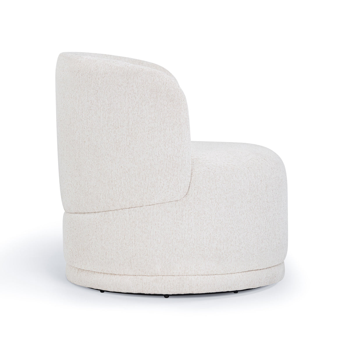 Massa Textured Performance Fabric Swivel Accent Chair - Image 5
