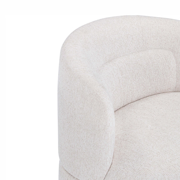 Massa Textured Performance Fabric Swivel Accent Chair - Image 6