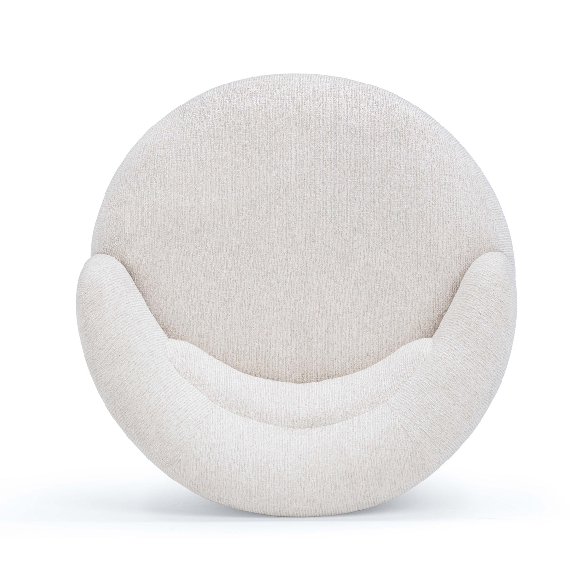 Massa Textured Performance Fabric Swivel Accent Chair - Image 7