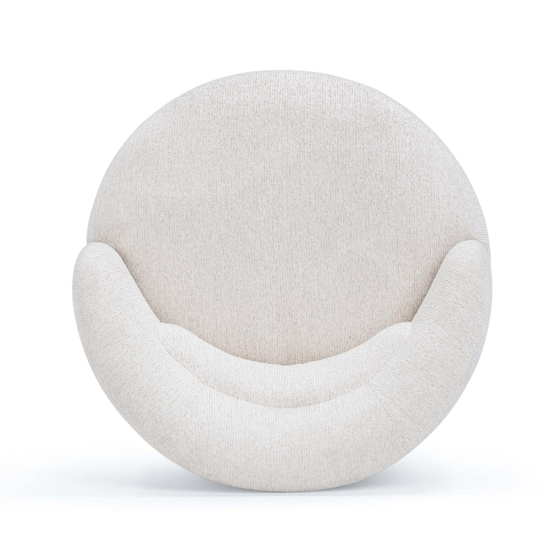 Massa Textured Performance Fabric Swivel Accent Chair - Image 7