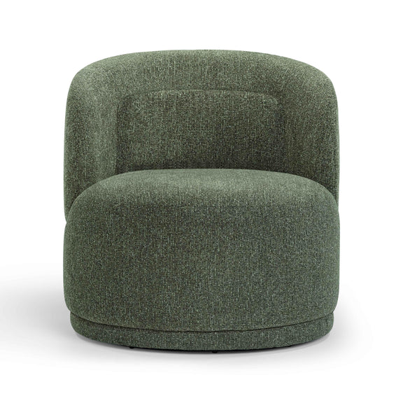Massa Textured Performance Fabric Swivel Accent Chair - Image 11