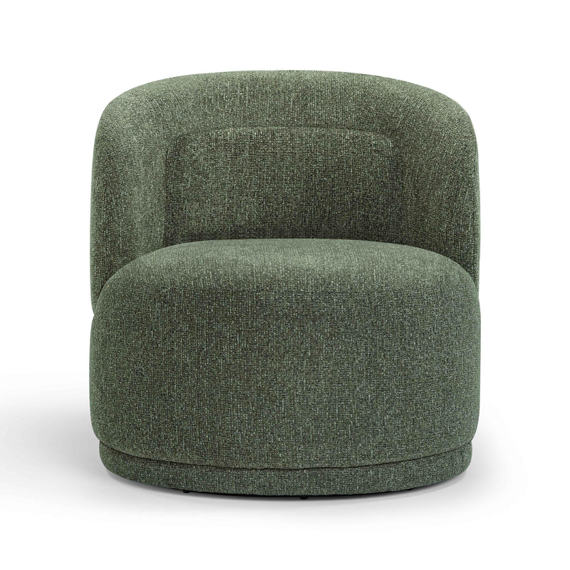 Massa Textured Performance Fabric Swivel Accent Chair - Image 11