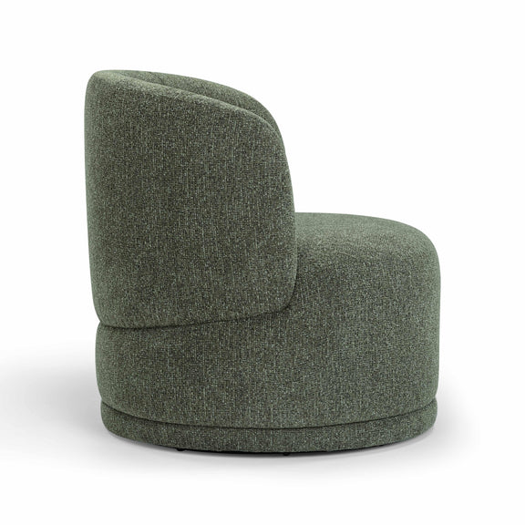 Massa Textured Performance Fabric Swivel Accent Chair - Image 13