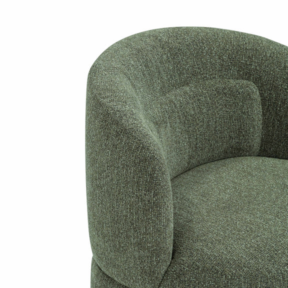 Massa Textured Performance Fabric Swivel Accent Chair - Image 14