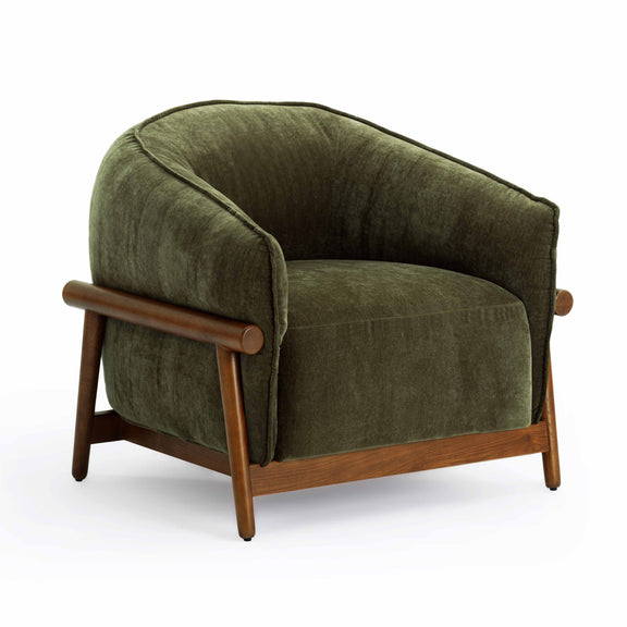 Piedmont Upcycled Contract Grade Chenille Accent Chair