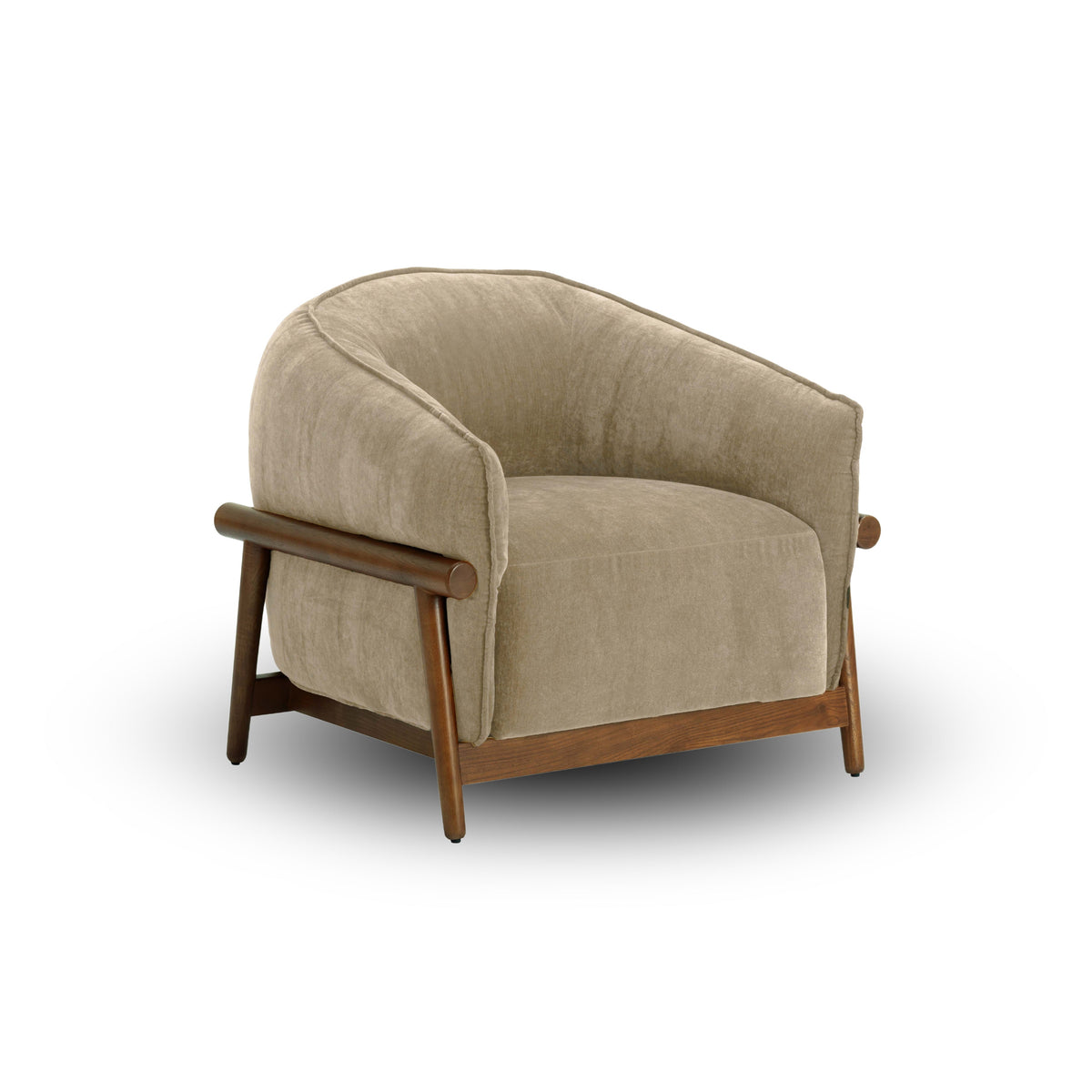 Piedmont Upcycled Contract Grade Chenille Accent Chair - Image 9