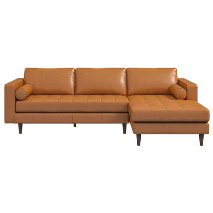 Ashcroft Furniture Anthony Leather Sectional