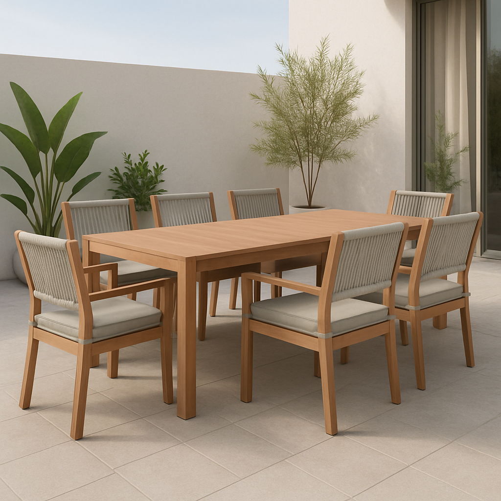 Maui - Water Resistant Outdoor Patio Dining Arm Chair (Set of 2)