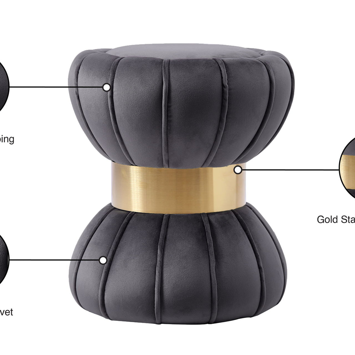 Vino - Stool Ottoman