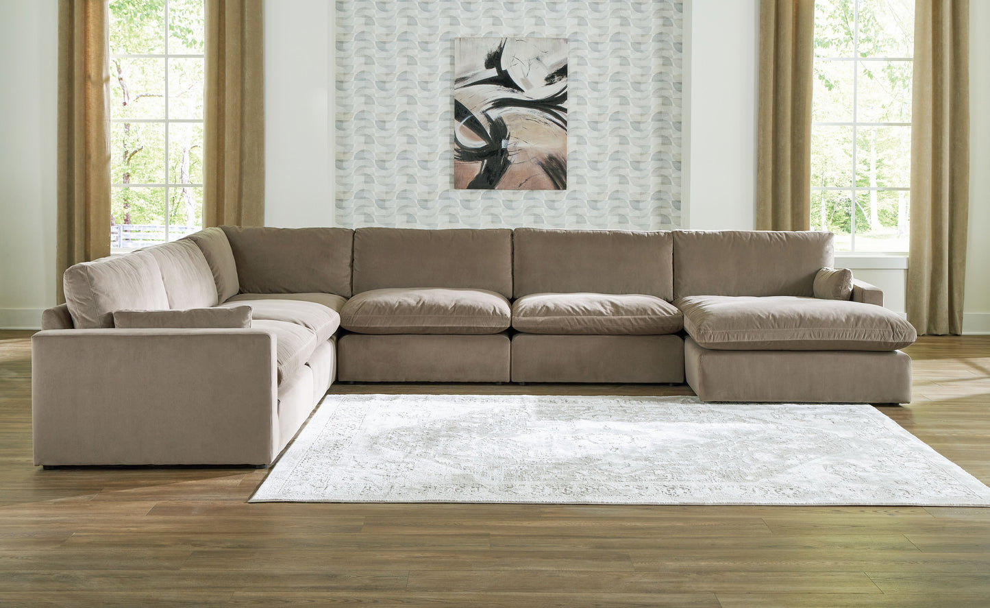 Ashley Furniture Sophie Cocoa Sectional