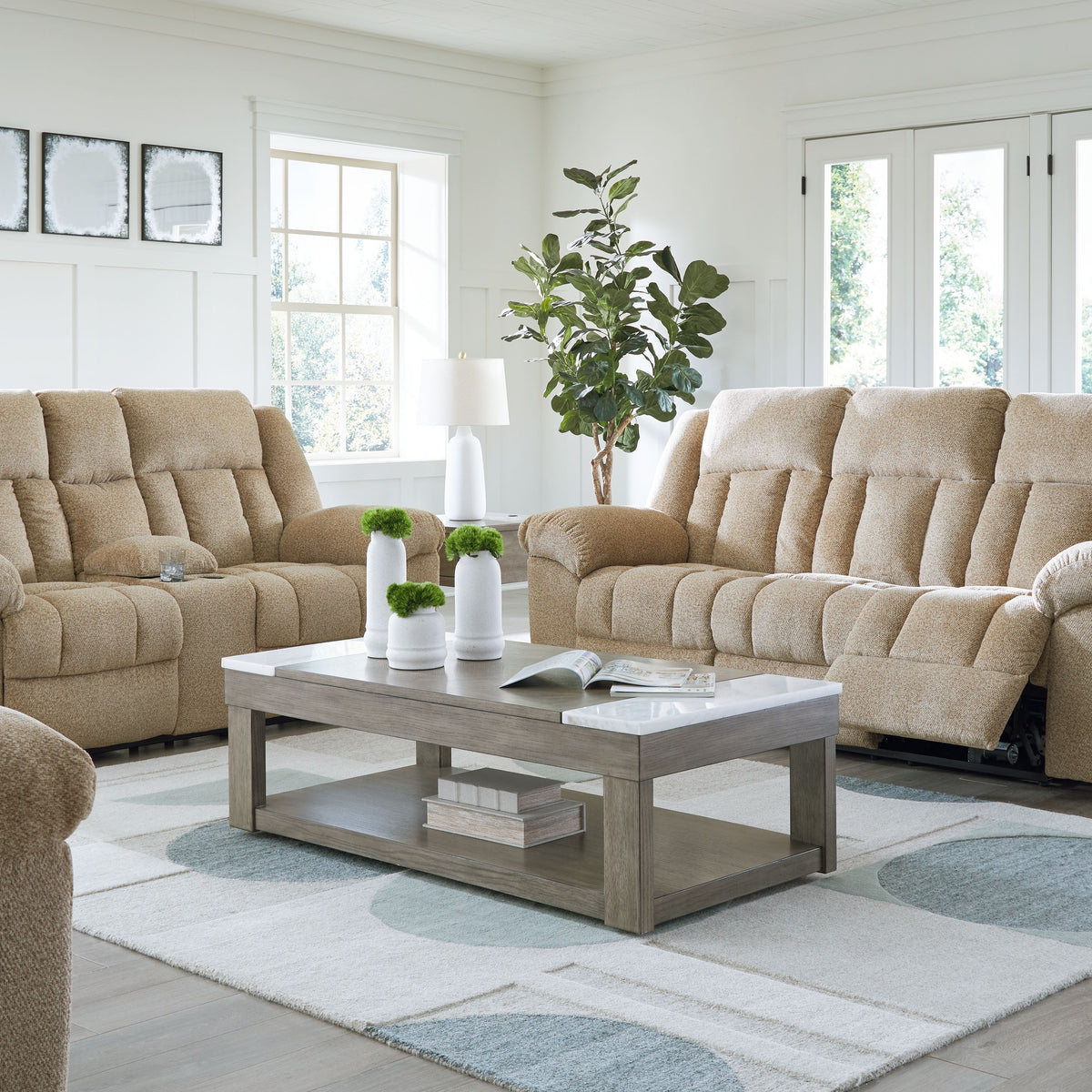 Tip-off - Reclining Living Room Set