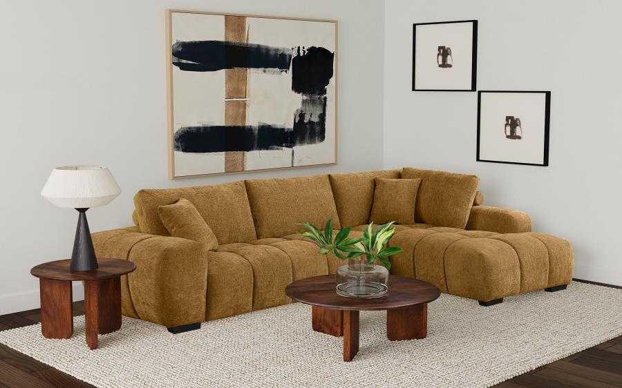 Coaster Furniture Camacho Chaise Sectional Sofa