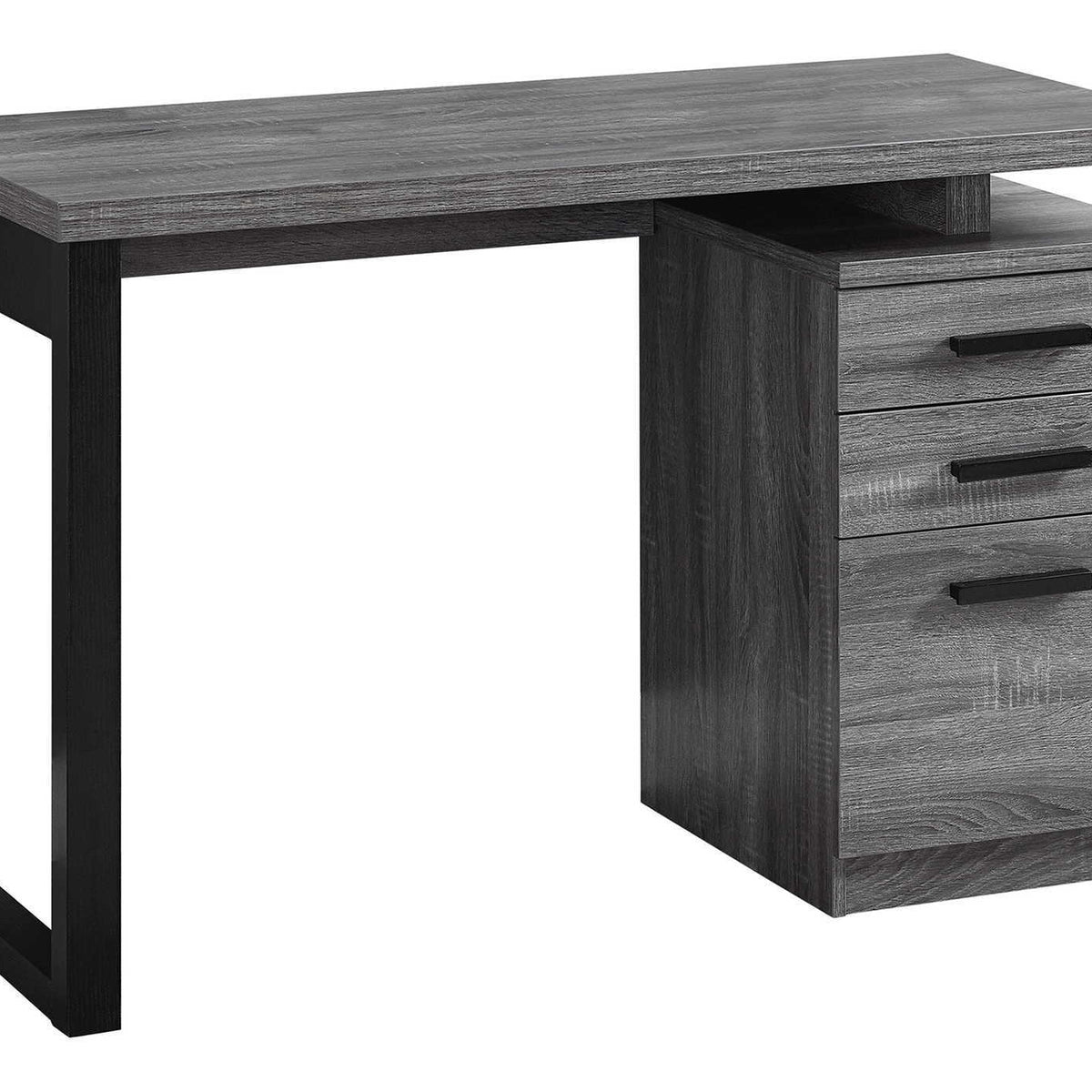 Computer Desk For Home Office Laptop, Left, Right Set - Up, Storage Drawers