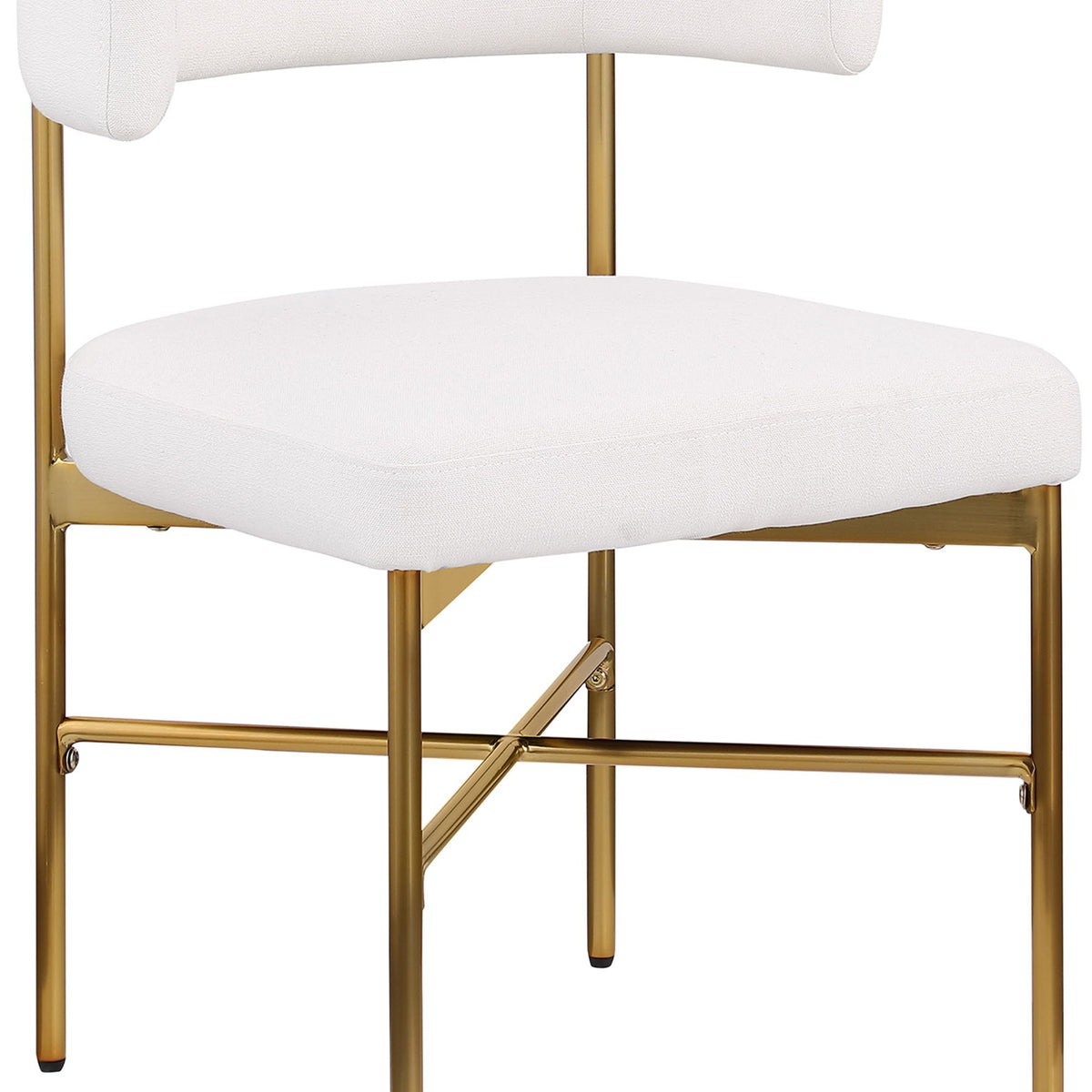 Rivage - Durable Dining Chair With Gold Frame (Set of 2)