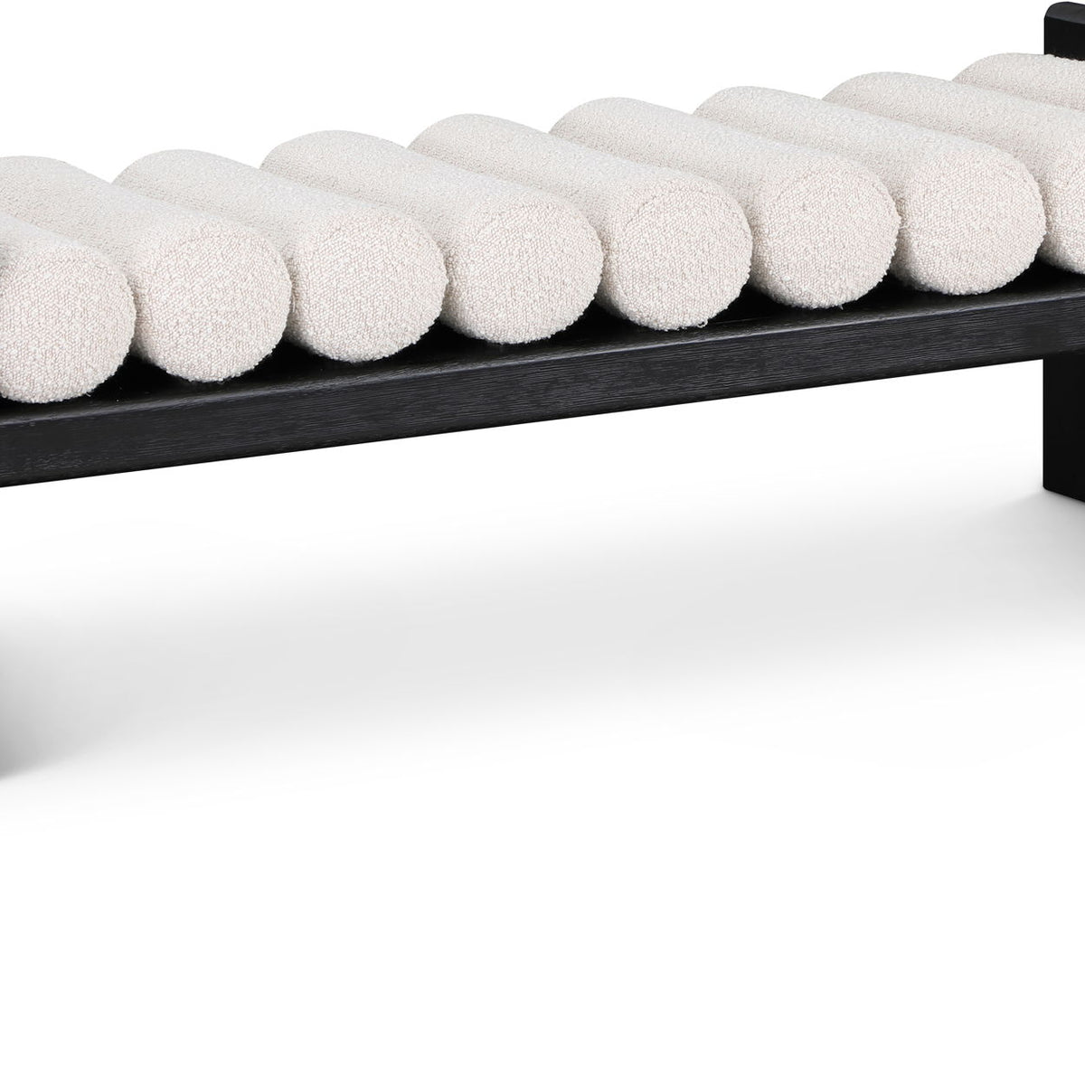 Waverly - Bench With Black Frame