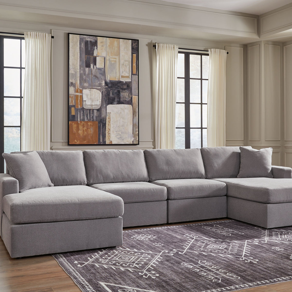 Modmax - Granite - Sectional