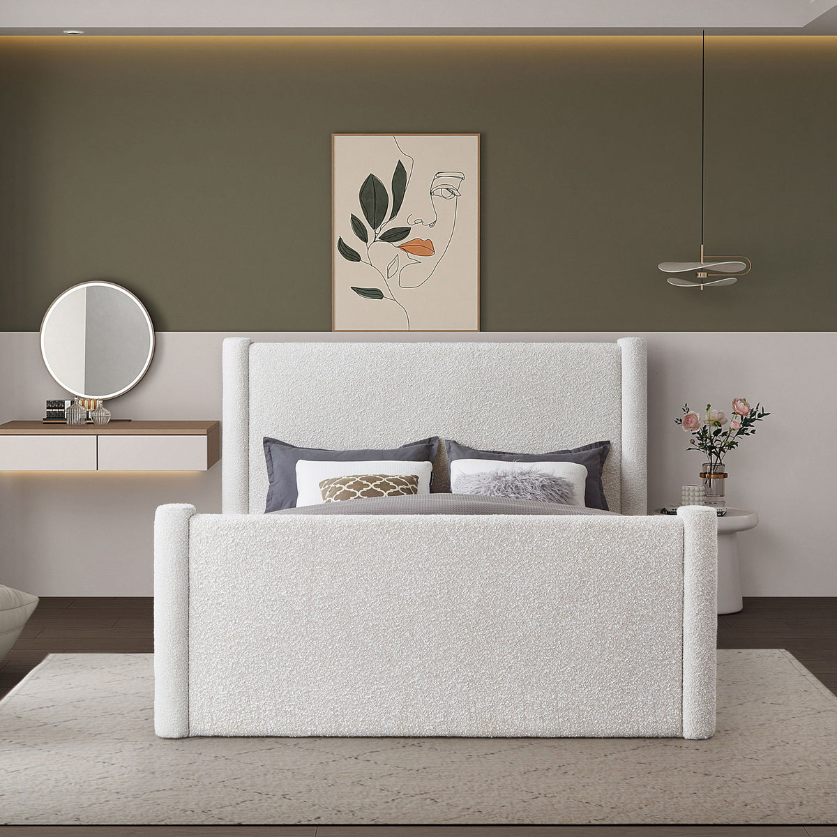 Elias - Boucle Bed
