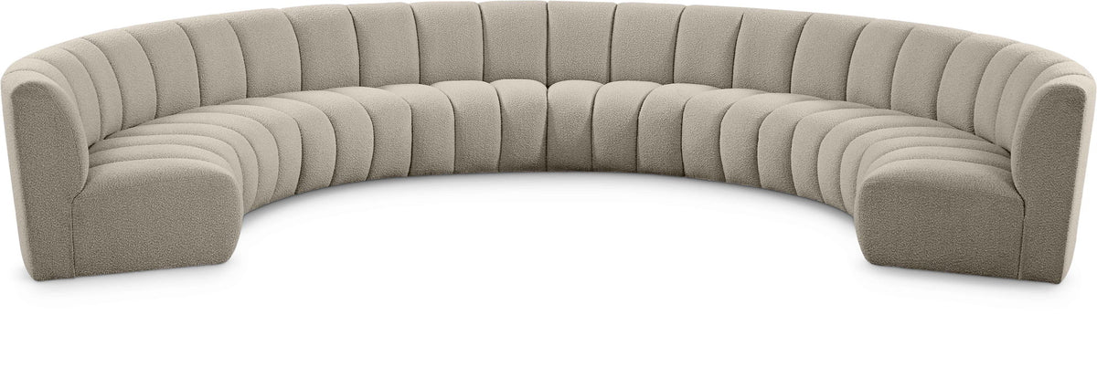 Infinity - 8 Piece Boucle Modular Sectional
