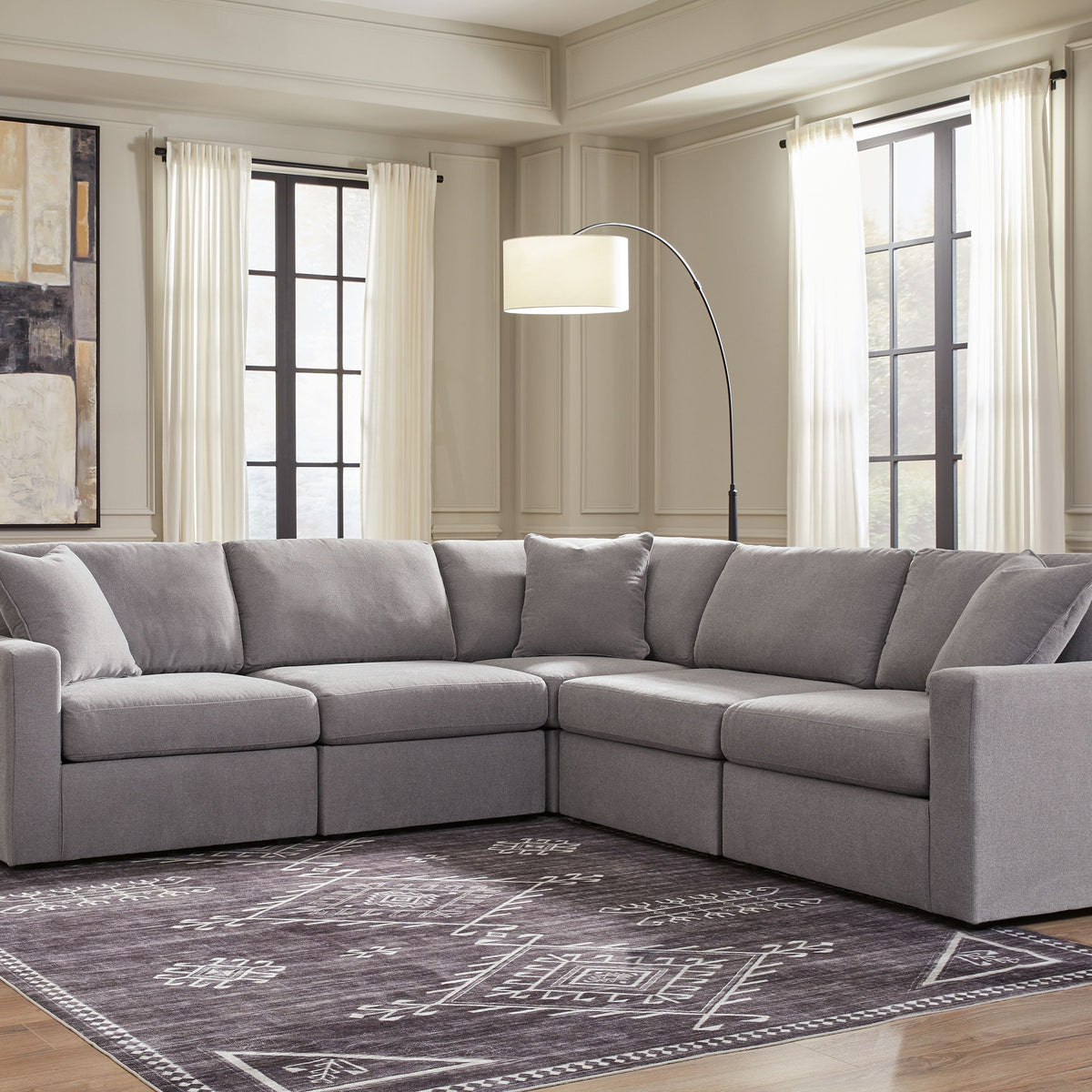 Modmax - Granite - Sectional