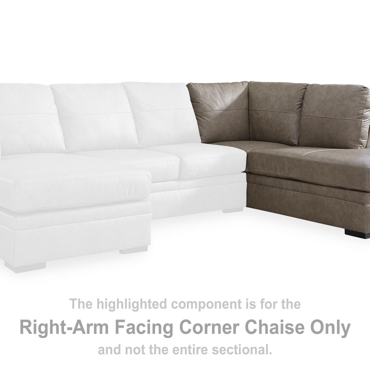 Amuleto - Raf Corner Chaise - Desert