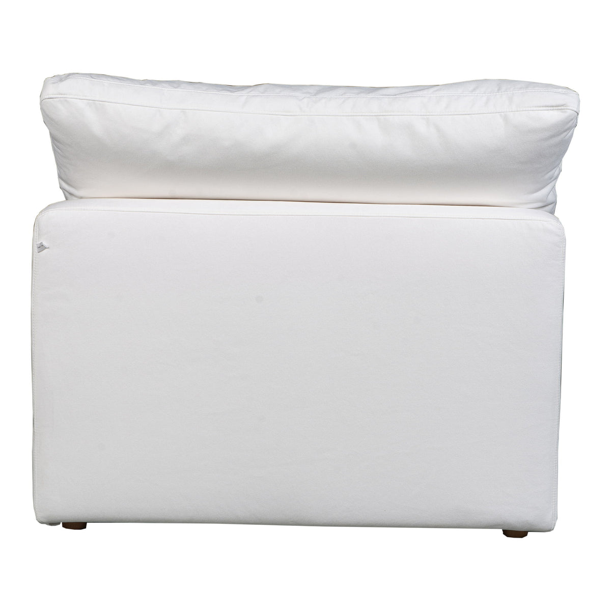 Terra - Livesmart Fabric Condo Slipper Chair - Cream