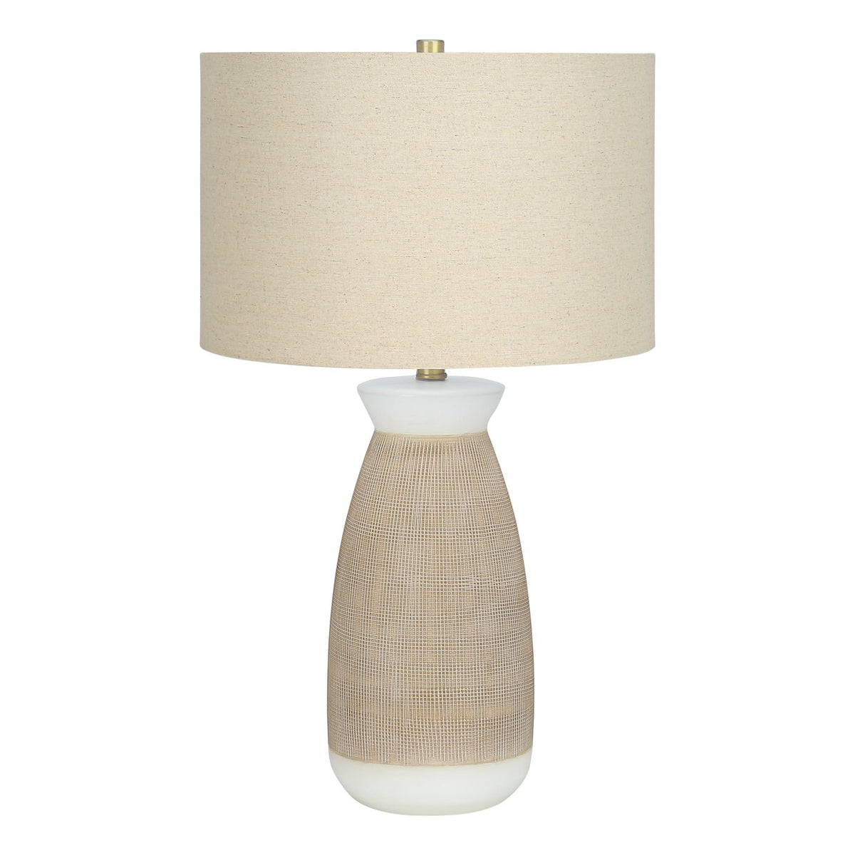 Lighting, Table Lamp, Ceramic, Resin, Contemporary - Cream
