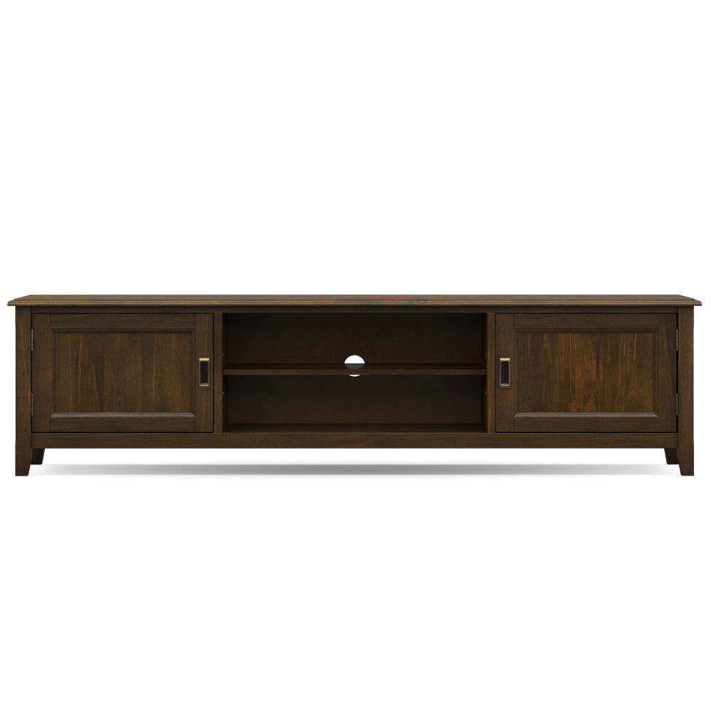 Burlington - Low TV Media Stand - Mahogany