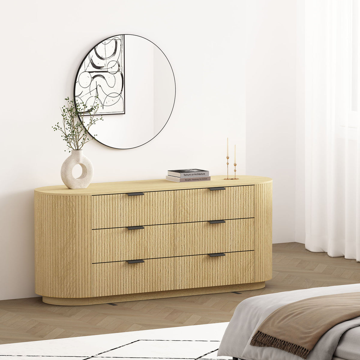 Olivia - Dresser - Natural Oak