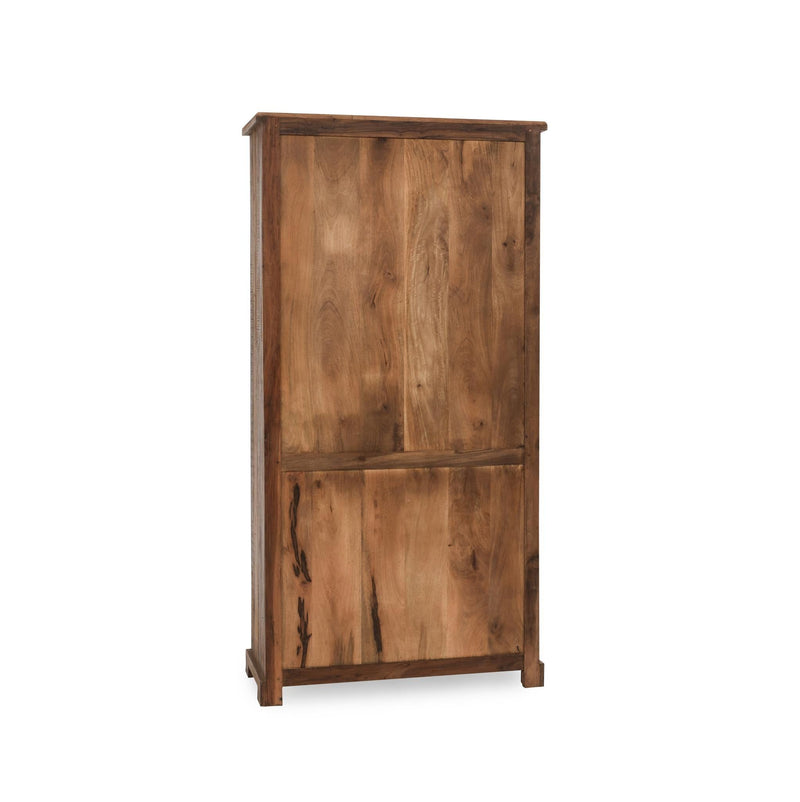 Zion - Reclaimed Wood Tall Cabinet - Natural