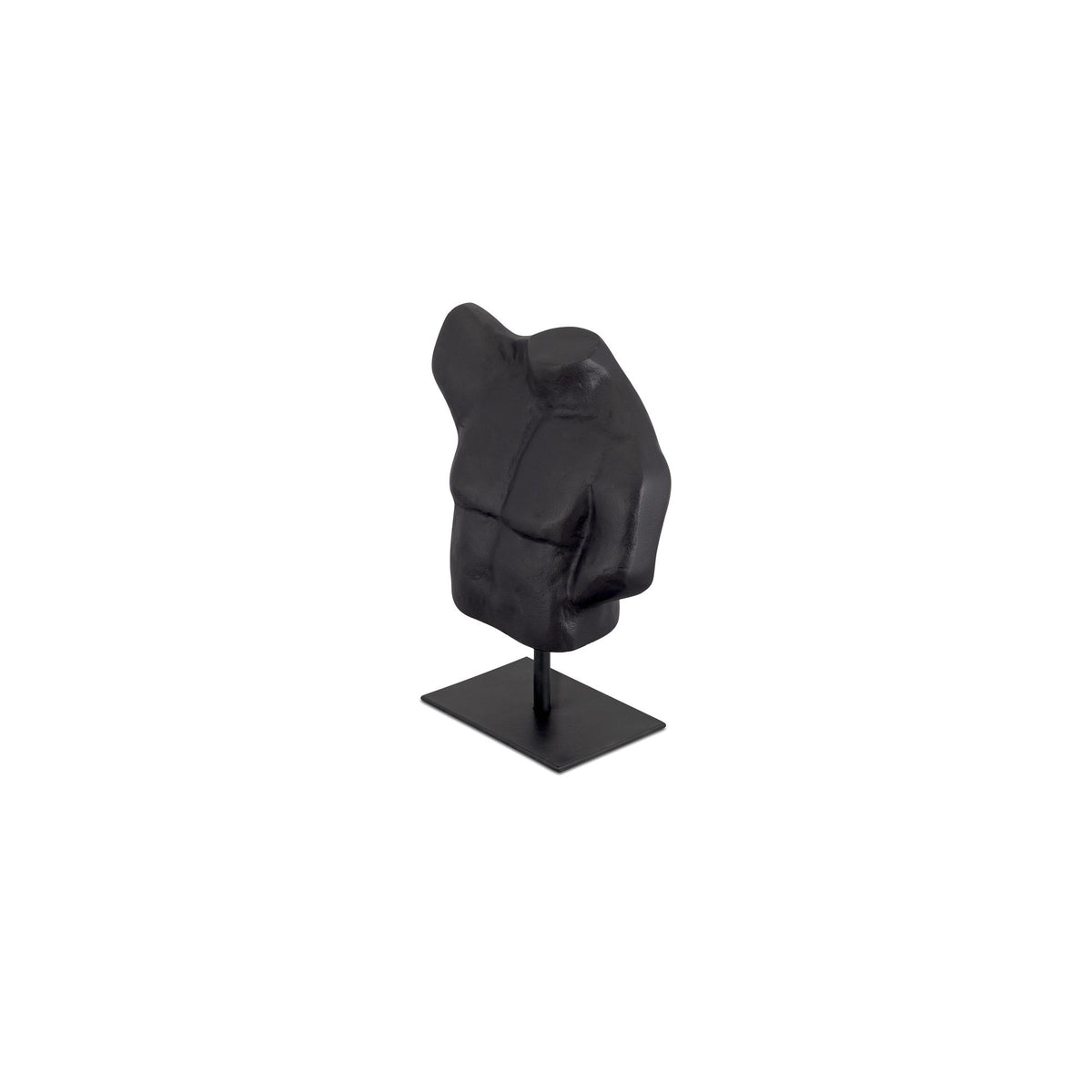 Victor - Cast Alumiinum Sculpture - Aged Black
