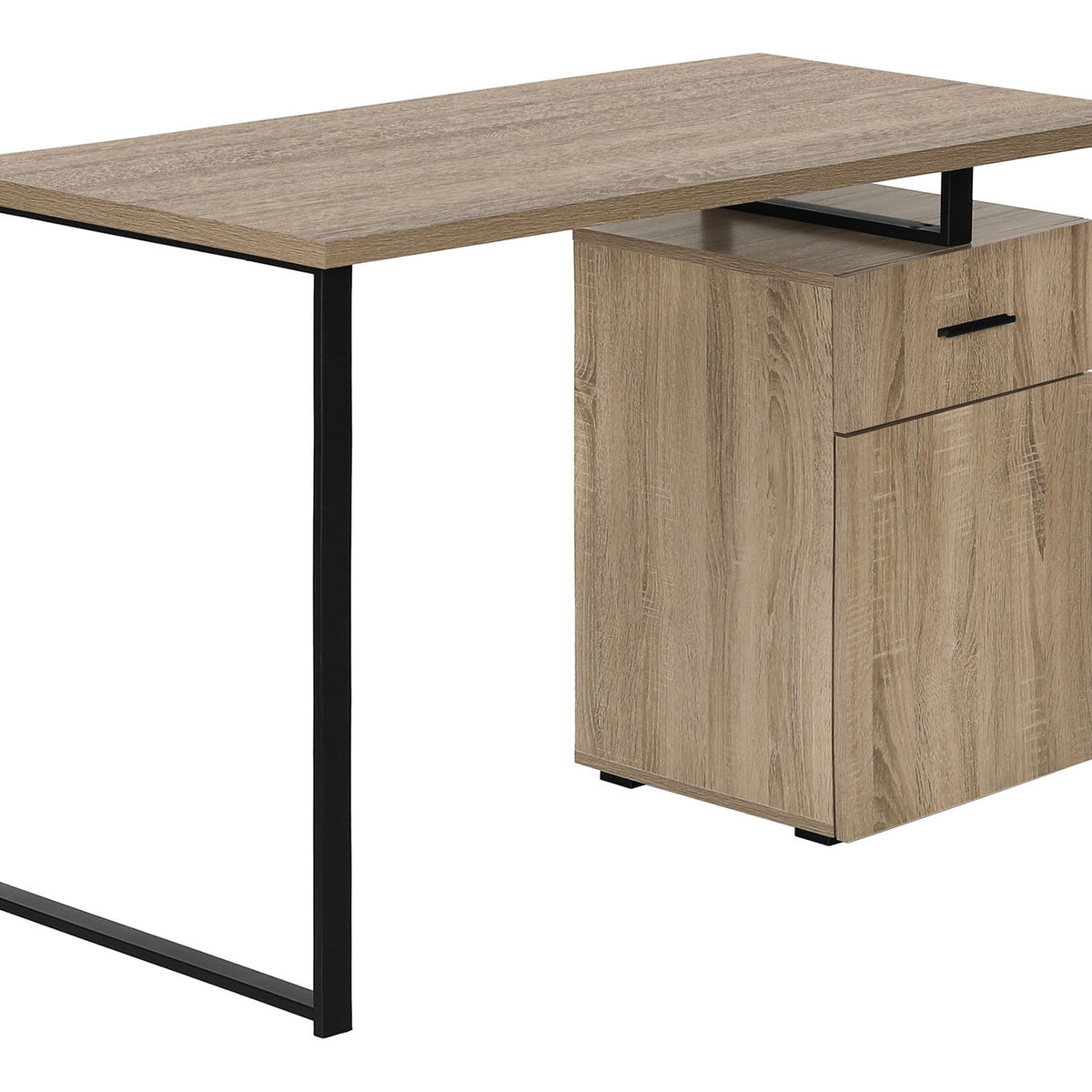 Computer Desk, Home Office, Laptop, Left, Right Set-Up, Storage Drawers, Work, Contemporary, Modern