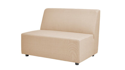 Cleo - Modular Upholstered Deep Seating Patio Armless Loveseat