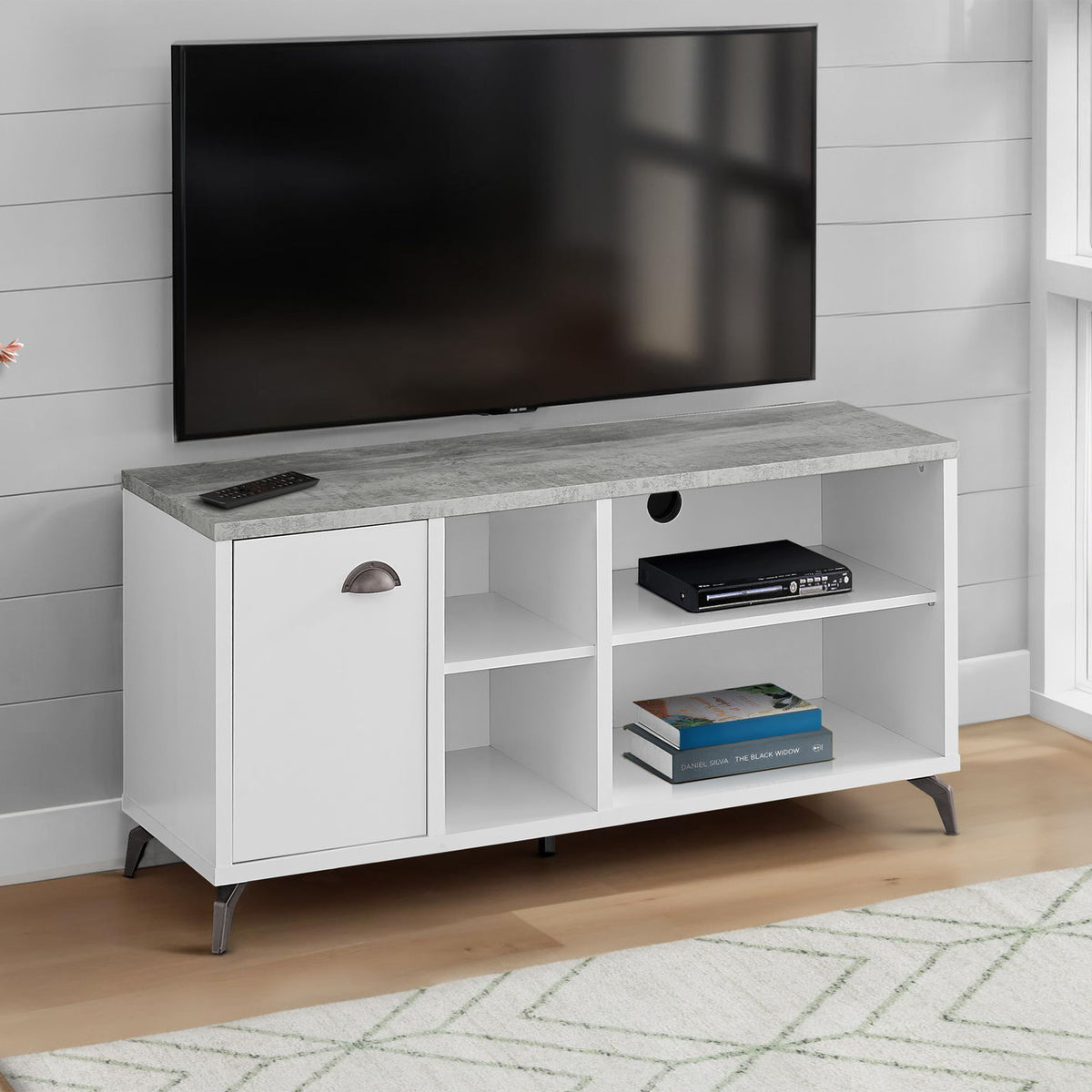 TV Stand, Console, Media Entertainment Center, Storage Cabinet, Contemporary & Modern