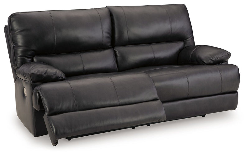Mountainous - 2 Seat Power Reclining Sofa With Adj Headrest - Eclipse