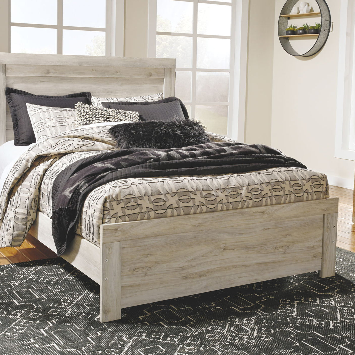 Bellaby - Dresser, Mirror, Panel Bed Set