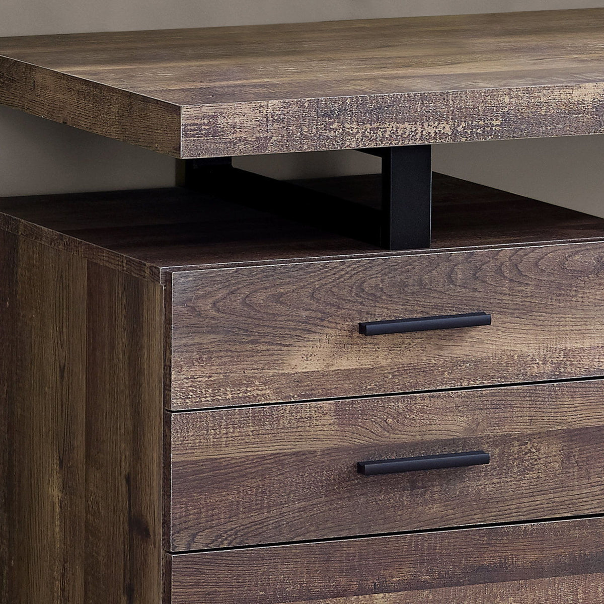 Computer Desk For Home Office, Left, Right Set - Up, Ample Storage Drawers
