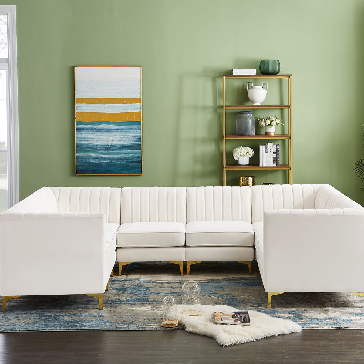 Alina - 8 Piece Modular Sectional