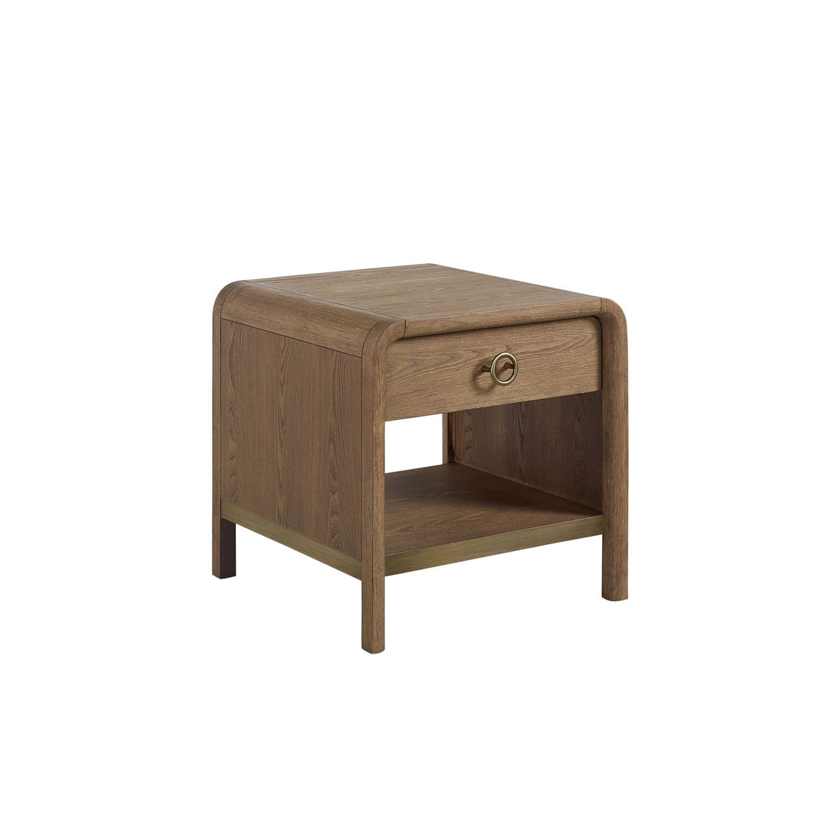 Waterfall - End Table - Light Brown