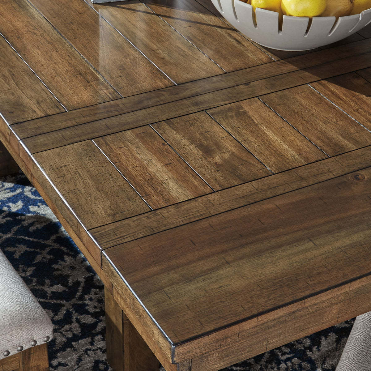 Moriville - Rectangular Dining Room Extension Table - Grayish Brown