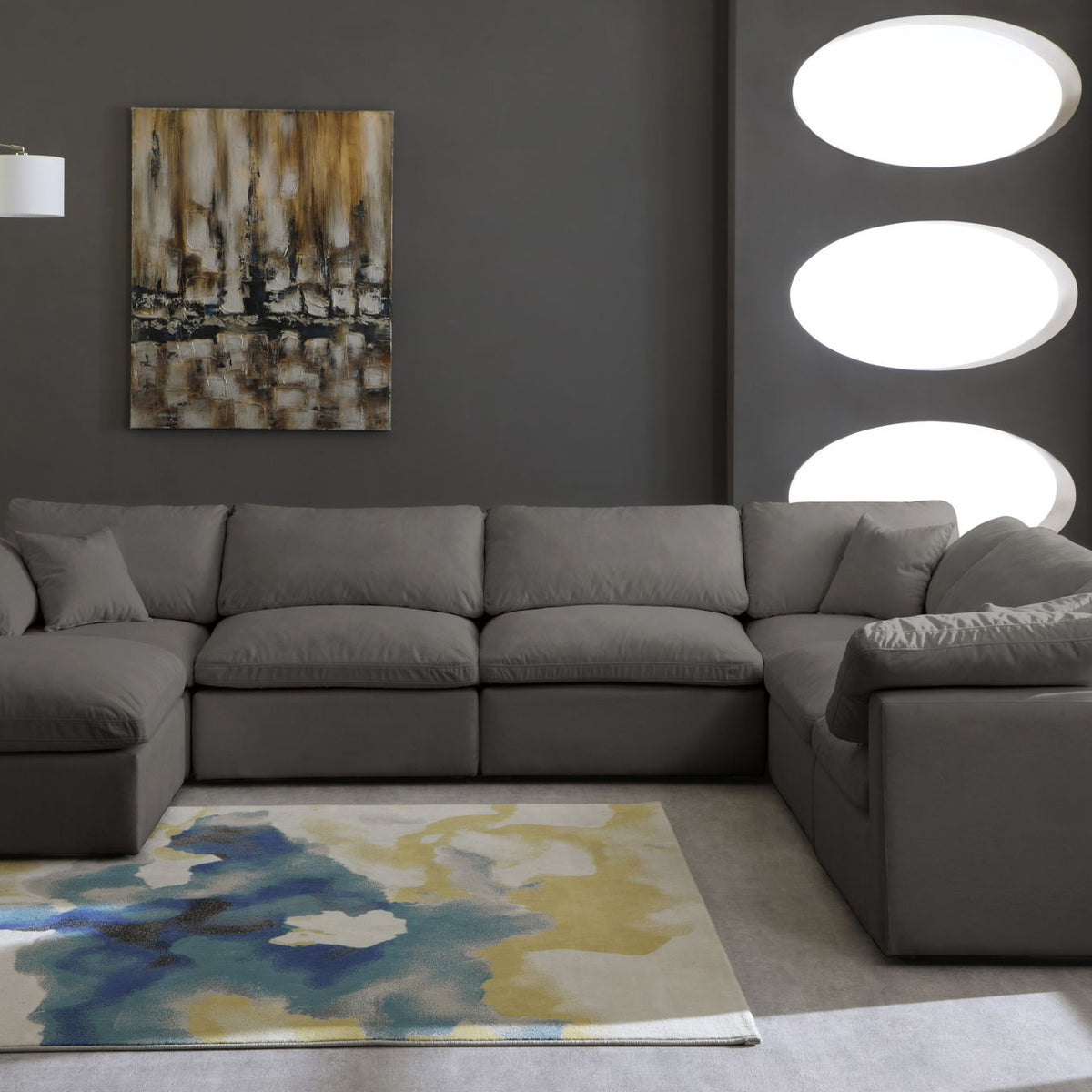 Plush - 7 Piece Modular Sectional